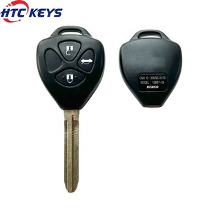 3 nút toy43 lưỡi xe từ xa Vỏ chìa khóa trường hợp bìa t-oyota RAV4 Camry Corolla Yaris thay thế từ xa vỏ chìa khóa xe - Product Image 4