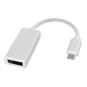USB-C Display Port Cabo Conversor Hub USB 3.1 TYPE-C para DP1.2 10Gbps Full HD 4K 12 60Hz Vídeo AV Cabo Adaptador para Macbook Air