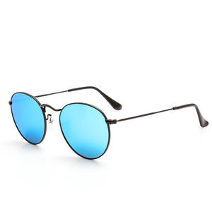 Lunettes de soleil polarisées Qianai, monture ronde petite, unisexe, anti-éblouissement, UV400, pour la conduite et les activités de plein air - Product Image 2