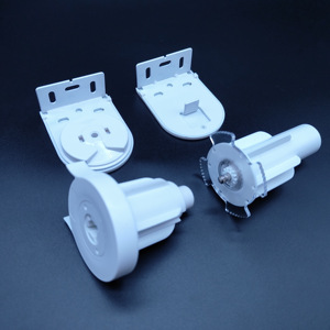 Zebra Rèm Thành phần nhự<span class=keywords><strong>a</strong></span> nhôm Con lăn dọc cử<span class=keywords><strong>a</strong></span> sổ mù phần với kim loại rèm cực bài hát phụ kiện - Product Image 2