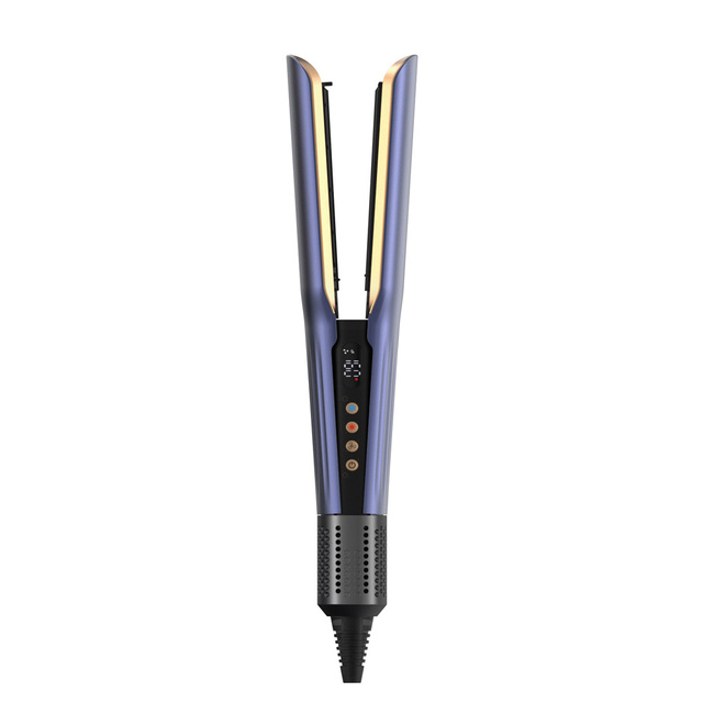 Best selling 2 in 1 hair styler Styling tool Wet to dry hair Straightener Air Flat Iron Blow dryer Air Straight Hair Tool
