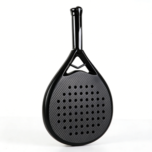 Raqueta de Pádel de Fibra de Carbono Completa, Fabricada en China, con Goma Eva Profesional, Forma Redonda, Superficie de Arena, para Hombres y Mujeres, Máximo Control y Efecto - Product Image 1
