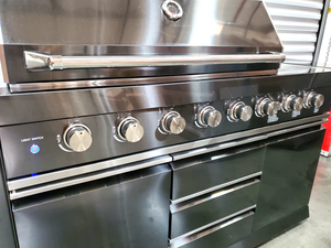 Designer di campeggio esterno <span class=keywords><strong>cucina</strong></span> nera e bancone con frigorifero e lavello Patio esterno <span class=keywords><strong>cucina</strong></span> assemblaggio - Product Image 3