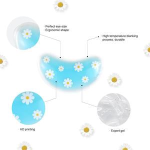 재사용 가능한 젤 아이스 팩 눈 온냉 치료 패드 및 발적 통증 완화 및 이완을 위한 패치 아래 - Product Image 2
