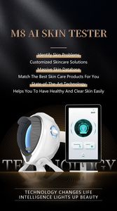 เครื่องวิเคราะห์ผิวหน้า AI ระดับมืออาชีพ ตรวจจับ 3 มิติ รองรับ 21 ภาษา สำหรับใช้ในบ้านหรือร้านเสริมสวย - Product Image 4