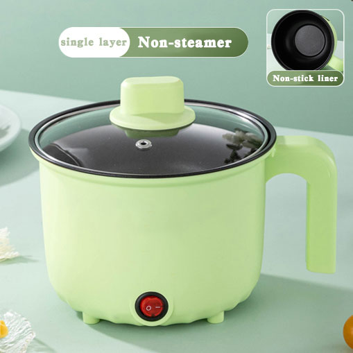 Green B/single pot (nonstick inner)