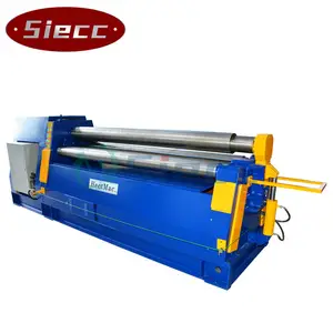 3 roller iron plate bend rolling machine Hydraulic or Mechanical sheet metal plate 4 rollers bending machine