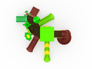 Enfants nouveau Style aire <span class=keywords><strong>de</strong></span> <span class=keywords><strong>jeux</strong></span> extérieure bébé vente chaude jouets pas cher coloré en plastique balançoire toboggan enfants jouer - Product Image 3