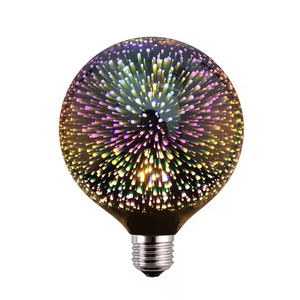 Bóng đèn sáng tạo 3D ba chiều đầy màu sắc thủy tinh trong suốt cao G95 kho pháo hoa - Product Image 5