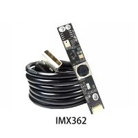 Module de caméra USB IMX362 12MP 4K avec autofocus rapide PDAF, UVC Plug & Play, vision industrielle HD pour vision de machine et vidéoconférence