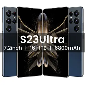 2023NEW S23 Ultra 7.2 pouces 12 + 512 Go téléphone portable intelligent Android 12 déverrouiller téléphone portable