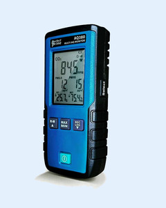 Produit d'usine d'origine, moniteur de qualité de l'air 5 en 1 |   Testeur numérique de CO2, PM2.5, PM10, température et humidité, 400-9999ppm, pour la maison, le bureau, etc. - Product Image 4