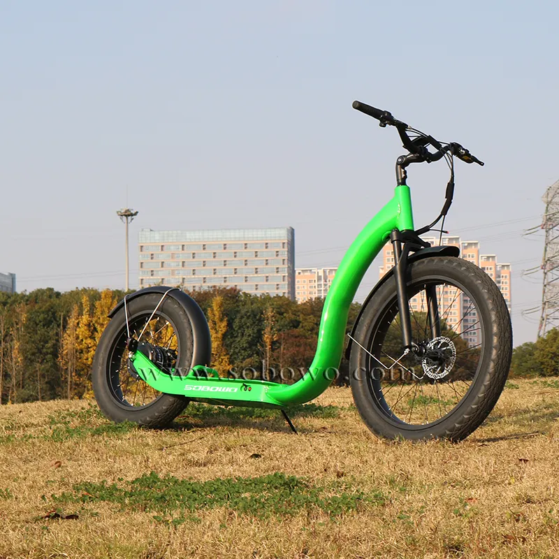 Sobowo 야외 4 인치 큰 휠 48V EU 무료 배송 전기 자전거 먼지 자전거 킥 스탠드