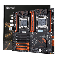 HUANANZHI X99 F8D PLUS LGA 2011-3 XEON X99 Motherboard Mendukung Intel Dual CPU E5 2640 2666 2670 2696 V3 V4 DDR4 RECC NVME RU