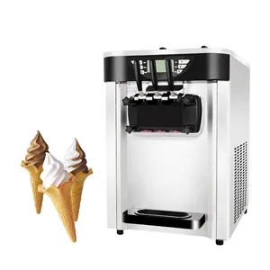 桌面软冰淇淋机酸奶机冰淇淋制造商OEM工厂