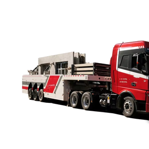 Brand New Design Pole Transport Semi-<b>trailer</b> Sy9401tyc Use for Transporting Prefabricated Wall Panels - Product Image 1