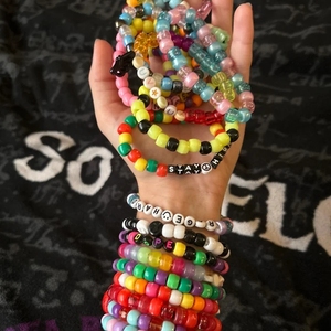 Fai da te più perline Pony <span class=keywords><strong>accessori</strong></span> all'ingrosso personalizzato braccialetto di amicizia gioielli fatti a mano per le donne fornitore - Product Image 3