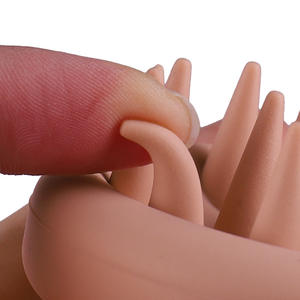 Brosse à shampooing ronde en silicone pour démangeaisons avec logo personnalisé Artefact de nettoyage et de grattage du <span class=keywords><strong>cuir</strong></span> <span class=keywords><strong>chevelu</strong></span> pour salon Brosse en silicone - Product Image 3