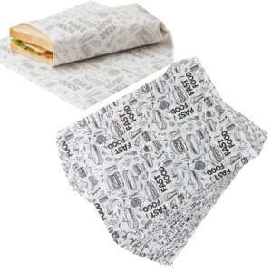 נייר אפייה מודפס בהתאמה אישית, צד אחד, 40 גרם, עמיד במיוחד, חתוך לפי מידה, לאפיית פיצה - Product Image 2