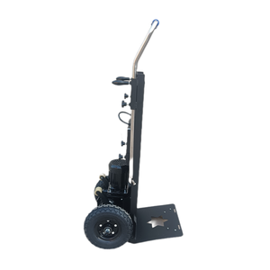Machine d'escalade électrique portable pliable en métal avec roues triangulaires, chariot d'escalade pour la manutention de marchandises - Product Image 1