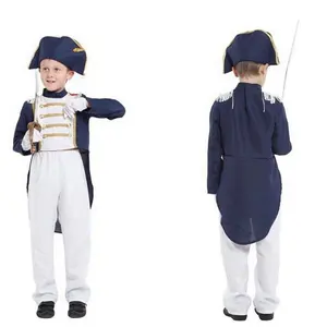 批发万圣节儿童服装战士拿破仑国王服装