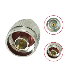 Manufacturer N Male Crimp Connector Solderless center contact LMR400 RG8 RG213/ 9913 Low Loss Coax Cable