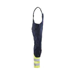 BLAKLADER - 260515198933C64 Pantalón con pechera de acero inherente Azul marino/Amarillo-EAN 7330509844434 ROPA DE TRABAJO RESISTENTE A LLAMAS - Product Image 4