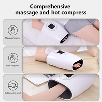 Masseur de mains vibrant et chauffant pour le bureau, avec contrôle de la minuterie et étirement des doigts, marque OEM, vente en gros transfrontalière, modèle ZH-SO1