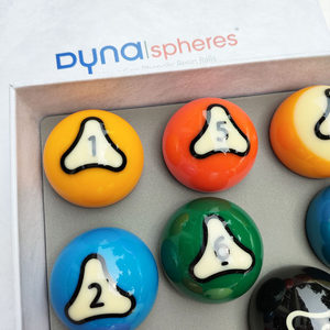Juego Completo de 16 Bolas de Billar de Resina de Paladio Dynaspheres de 57.2 mm, Directo de Fábrica, Brillantes, Duraderas, Estándar Americano - Product Image 5