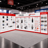 Support pour Commandes en Gros – Tissu PVC Premium Résistant pour Boîte à Lumière – Stand d'Exposition Modulaire Personnalisé pour Salons