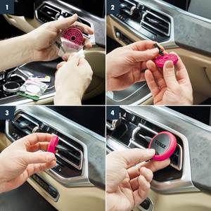 Zirbe Scented <b>Car</b> Air <b>Freshener</b> 1 Piece Natural And Woody Aroma For A Relaxing <b>Car</b> Atmosphere - Product Image 5