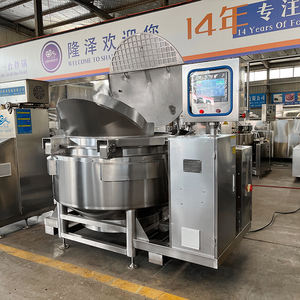 Máquina de ebullición y escaldado de acero inoxidable con agitador, cesta de filtro elevable automática y olla mezcladora, precio de fábrica personalizado - Product Image 6