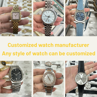 Montre personnalisée classique de plongée sportive avec bracelet en acier inoxydable de 24 mm, résistante à l'eau, 10 Power Reserve, mécanique pour homme