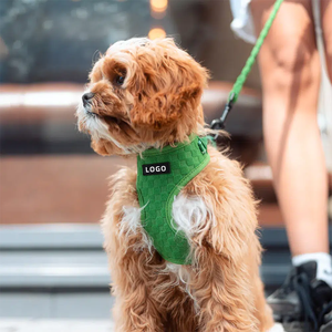 Mignon chien gilet <span class=keywords><strong>collier</strong></span> laisse ensemble réglable avec nœud papillon caca sac support doux maille rembourré chien <span class=keywords><strong>harnais</strong></span> <span class=keywords><strong>pour</strong></span> chiots petit chien marche - Product Image 6