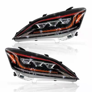 Suitable for retrofitting Lexus ES350 2007-2012 with triple-lens, three-eyed <b>LED</b> <b>headlights</b>. - Product Image 1