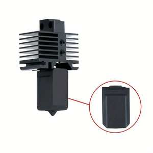 Cubierta de silicona de bloque de calentador de alta temperatura calcetín de silicona Hotend para piezas de impresora 3D Bamb X1/ P1P - Product Image 4