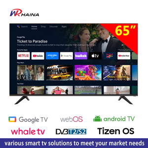 Service OEM HAINA, vente en gros de téléviseurs QLED 4K 65 pouces, Smart TV Android avec Google Assistant et Chromecast intégré - Product Image 1