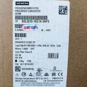 Convertidor de Frecuencia SINAMICS G120C Equipado con Filtro 6SL3210-1KE14-3AP2/6SL3210-1KE15-8AP2/6SL3210-1KE17-5AP1 en Stock - Product Image 2
