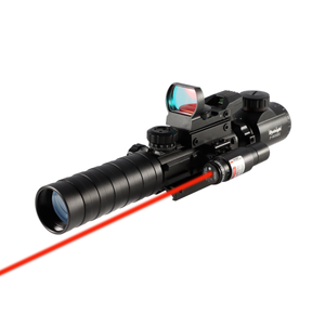 Mira Telescópica Luger Tactical 3-9X32EG con Retícula Iluminada en Rojo y Verde, Telémetro y Mira Reflex con 4 Retículas en Rojo y Verde - Product Image 3