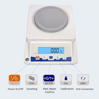 Balance électronique IKEME Précision 0,1g Échelle de précision Appareil de pesage scientifique de laboratoire Balance pour bijoux en or Balance analytique de laboratoire