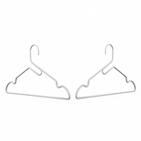 Ensemble de cintres métalliques antidérapants sans épaules de soutien, de qualité supérieure, de la marque DADI