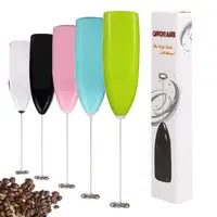 Handheld Milk Frother Mixer Rotary Egg Coffee Stirrer Portable