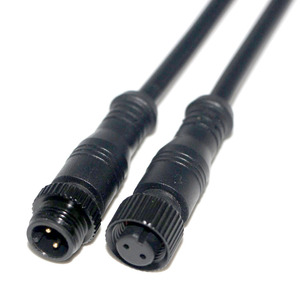 M12ขั้วต่อกันน้ำ2PIN ชายหญิงสายกันน้ำ0.15เมตร<span class=keywords><strong>2464</strong></span> 18AWG - Product Image 1
