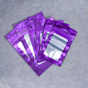 Frosted Self-Sealing Bags Matte Aluminum Foil Bone Pouch Reusable Sealable Pocket for Jewelry Phone Case 11x19cm - Product Image 4