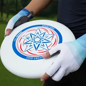 HBG 1252 Non-Slip Flexible Thin Workout Fishing Gloves Ultimate Grip Frisbee Disc Golf Gloves For Disc Throwing And Catching