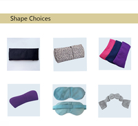 Compresse oculaire lestée 100 % lin lavable aux graines de lin, lavande et camomille pour aromathérapie et yoga, coussin chauffant pour les yeux