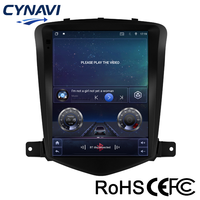 Lecteur multimédia automobile Android avec écran LCD vertical 9,7 pouces, GPS intégré, radio, CarPlay, autoradio 2DIN universel pour tableau de bord, MP5/MP4