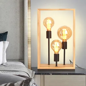 Design moderno Abajur de Cabeceira com Carregador Sem Fio Pequeno Nightstand Desk Lamp para Sala e Uso Do Hotel VDE Certified
