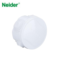 ND-RA 50*50mm ABS/PVC Boîte de jonction de câble en plastique Boîtier électrique
