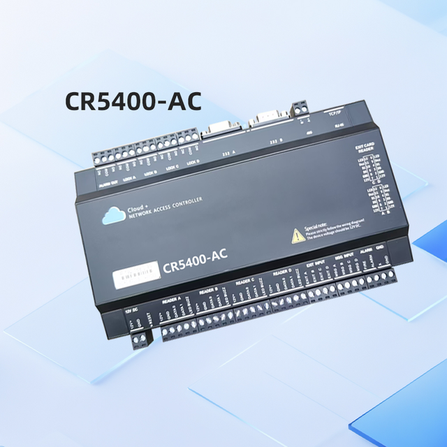 CR5400-AC 4 Door HTTP TCP/IP Network Access Control Board Panel System Wiegand 26/34 Door Cloud Network Access Controller